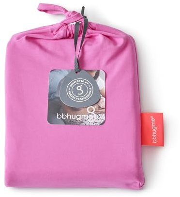 bbhugme Nursing Pillow Cover - Cotton Jersey Fabric - For Breastfeeding, Bottle Feeding and Bonding