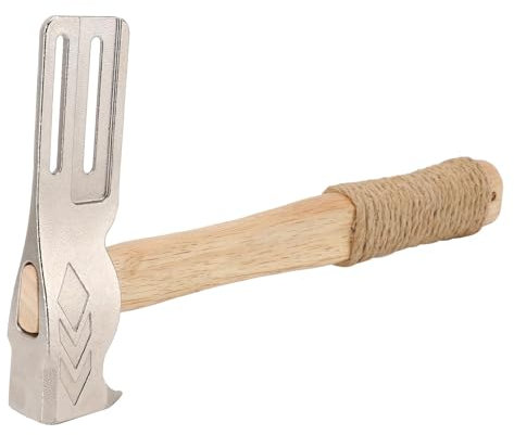 Magnetic Roofing Hammer, Removal Multitool for Roofers, Construction Work, Roofing Hammer Magnetic Head, Anti Slip Handle, for Quick Installation