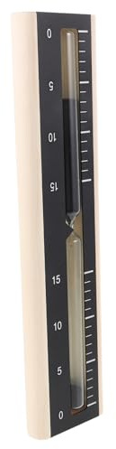 Outanaya Wooden Sauna Timer Sand Timer for Accurate Countdown Sauna Rooms Wall Mounted Spa Accessory for Relaxation and Timing