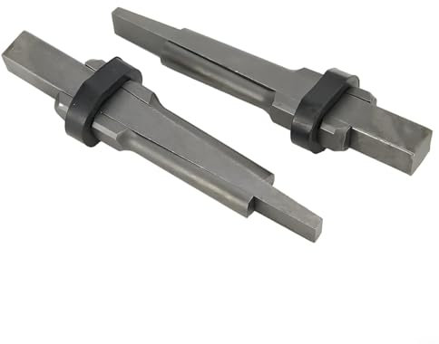 Violiica Juego de 2 cuñas de división de roca de alta resistencia de 23 mm para hormigón, mármol, piedra, herramientas de mano profesionales