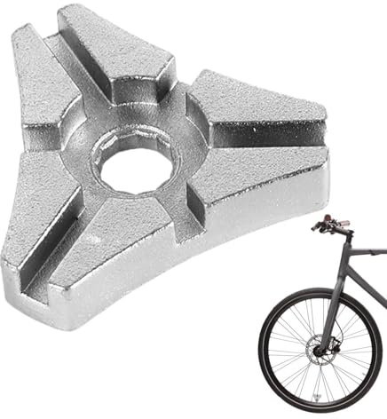 Cycling Spoke Wrench Tool,Six-Hole Small Adjustment Tool | Mountain Bike Wheel Spoke Wrench,for Mountain Road Motorcycle Outdoor Riding Garage Travel Men Mechanics Rider