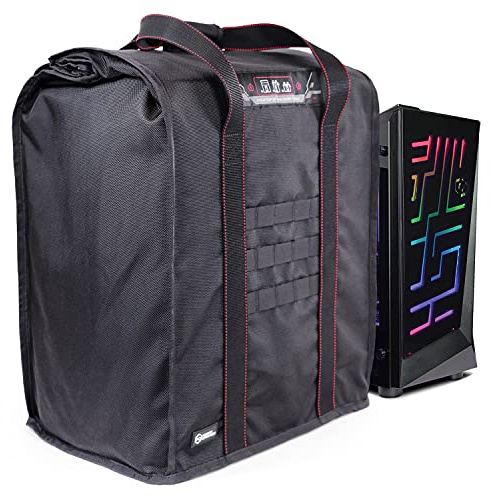 Mission Darkness T10 Faraday-Tasche für Computertürme und XL-Elektronik // Geräteabschirmung für Digitale Forensik, EMP-Schutz, Datensicherheit, Anti-Hacking- und Anti-Tracking-Versicherung