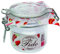 Bormioli Rocco Drahtbügelgläser Fido 255 ml (6 Stück, Gläser inkl. Gummis, Einmachgläser, Dessertgläser, Marmeladengläser) 4261, durchsichtig