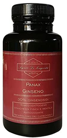 Panax GINSENG - RADICE - 30% Ginsenosidi - 90 capsule 300mg