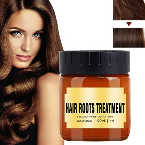 Alelyer Magical Treatment Haarmaske,Keratin Maske Haare Feuchtigkeitsmaske Haare,Magische Haarmaske Arganl Haarmaske,Keratin Maske Haare,Deep Conditioner trockenes und gesch?digtes Haar(120ml)