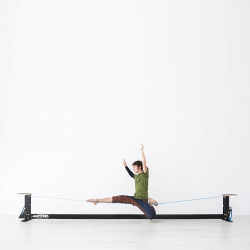 Slackhouse 4.0 - Struttura Slackline - Sistema slackline indoor 4 mt - Allena equilibrio, Facilmente Trasportabile adatto a Principianti ed Esperti - Compatibile con Tutte le Slacklines Spider