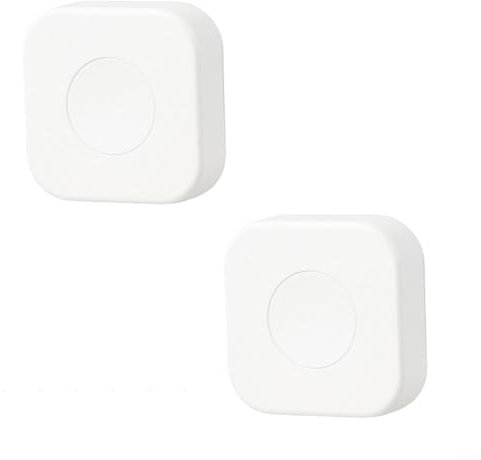 EpheyFIF 2 Stück Dimmschalter Smart Button smarte Schaltzentrale zur Steuerung Für Tuya Für Smart Key Multi-Szenen-Situationsschalterknopf Drahtlose Szene Für Smart Home