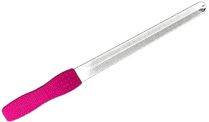 SHERCHPRY Nagelfeile Leichtes und Zuverlässiges aus Edelstahl Doppelseitige und Nagelkunstwerkzeug für Fingernagelfeilen Professionelle Maniküre im Salongebrauch