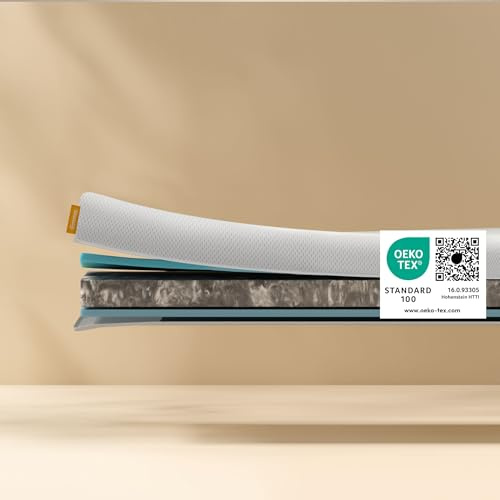 Emma Classic Kindermatratze 60x120 cm – Oeko-TEX® Zertifiziert Babymatratze – Atmungsaktiv & sicher – Waschbarer Bezug – Fester Komfort – Für Babybett & Kinderbett – Von Testsieger-Marke