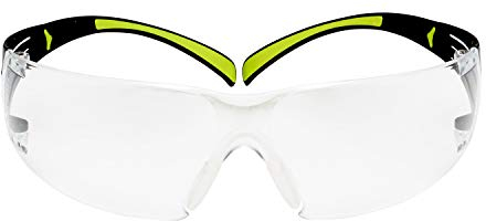 3M Schutzbrille SF400 CC1, klar – Komfortable Arbeitsschutzbrille mit Anti-Scratch-Beschichtung – Beidseitige UV, Anti-Kratz- & Anti-Beschlag-Beschichtung