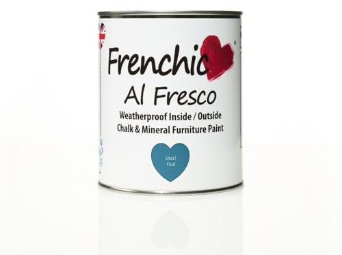 Frenchic Furniture Paint - Al Fresco Inside/Outside Range 250ml Dinky Tin (Steel Teal)