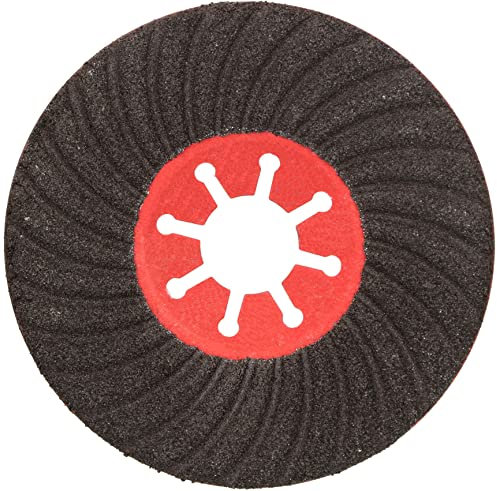 KOTARBAU® Lija de carburo de silicio 115 x 22 mm, Disco de lijado grano 120, Disco abrasivo para lijar cerámica, piedra, gres, Discos para amoladoras angulares, Discos de pulido