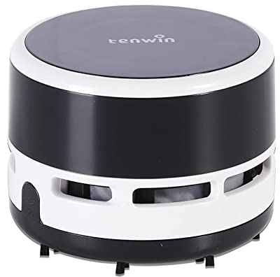 TIHOO Mini aspirateur de Bureau portatif sans Fil fonctionnant avec Une Batterie pour Le Nettoyage du Clavier, de l'ordinateur Portable et de la Table pour la Maison, Le Bureau et la Voiture