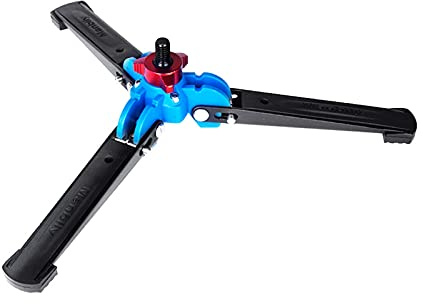 Tre piedi di supporto HUIOP M-1 Supporto Universale Mini Tre Piedi Supporto Treppiede Supporto Monopiede Base per Testa Monopiede con Vite da 3/8 