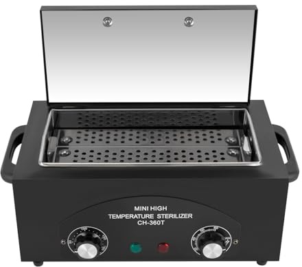 Heißluftsterilisator, Intelligente Hochtemperatur-Sterilisator Temperatur Einstellbar Heißluft-Sterilisator, Nagelwerkzeug-Sterilisator，Restaurants Friseure