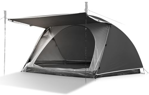 Zelt, Kuppelzelt 1 Person, Schneller Aufbau, Ultra-leicht biwakzelt, Wasserdicht, Kleines Packmaß, für Camping, Trekking, Outdoor, Festival