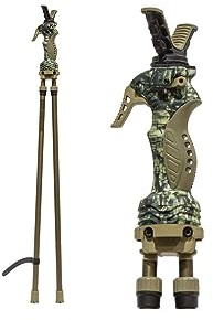 PRIMOS Hunting Trigger Stick Gen3 Tall Adjustable 24 to 61 Bipod Shooting Stick in Camo 65814, Camouflage