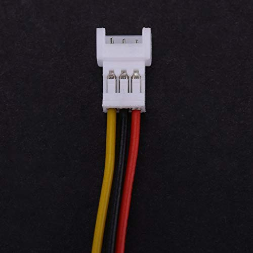 Jectse 20 set JST 1,25 mm 2 pin/3 pin micro elettronica maschio e femmina connettore maschio con cavo 10 cm (3 pin)