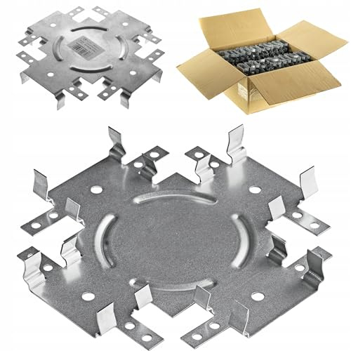 Knauf 50 connettori di livello per profili CD, cartongesso, pendenze dirette da soffitto Q1