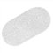 WELTRXE Non Slip Bath Mats for Inside Bath, 69 x 36 cm Clear Pebble Bath Mat Non Slip Anti Mould, Anti Slip Shower Mat, Flexible Oval PVC Bathtub Mat with Suction Cups & Drain Holes, Machine Washable