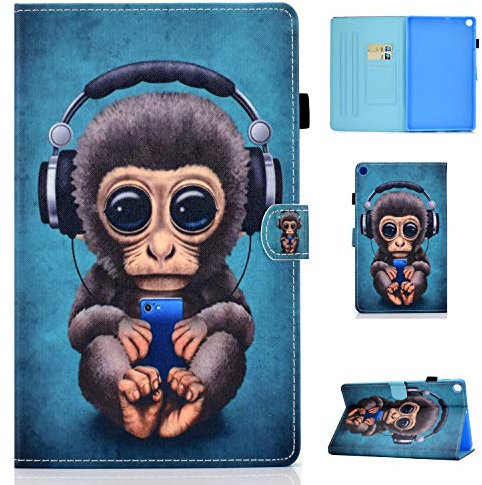 Acelive Hülle Case Schutzhülle für Huawei Mediapad M5 Lite 10 10.1 Tablet mit Auto Schlaf/Wach Ständerfunktion