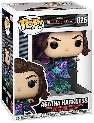 Funko POP! Marvel: WandaVision-Agatha Harkness - Samlarobjekt Vinylfigur - Presentidé - Officiell Merchandise - Leksaker för barn och vuxna - TV-fans - Modellfigur för samlare och utställning