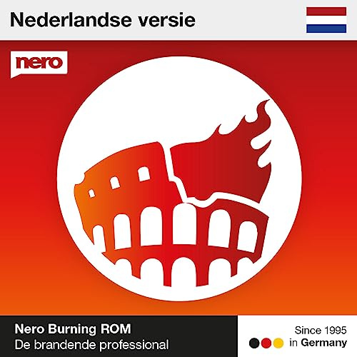 Nero Burning ROM 2026 | Das Original | Brennprogramm | CD DVD Bluray Brennen | Rippen | Kopieren | 1 PC | Windows 11 / 10 / 8 / 7