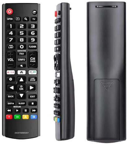 Universal Remote Control for All LG Smart TV LCD LED OLED UHD HDTV Plasma Magic 3D 4K Webos TVs with Netflix Amazon Shortcut Buttons