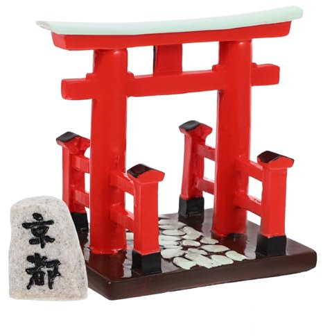 MAGICLULU 1satz Miniatur Japanisches Teiliges Für Bonsai Deko Und Gartenmikrolandschaften Für Aquarien Und Fischbecken Detailreiche Stele Ornamente