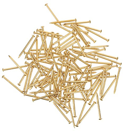 iplusmile 2030pièces Clous Cuivre à Tête Ronde pour Meubles Et Tableaux Petits Clous Métalliques pour Travaux De Menuiserie Et Fixation