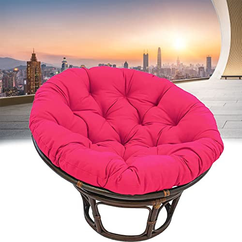 Wasserdichtes Papasansessel Kissen für Outdoor Garten Balkon und Wohnzimmer Rundes Kissen für Schaukelstuhl Outdoor Papasan Runde Stuhlkissen