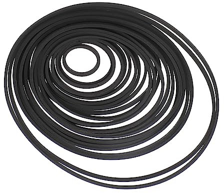 FELTECHELECTR Recorder Machine Rubber Belt Cassette Repair Belt Replacement for Audio Equipment Maintenance Compatible Dvd Players and Cassette Recorders