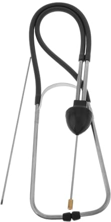 Vaguelly Estetoscopio de Motor para Cilindro de Coche de Alta Precisión, Herramienta Multifuncional de Inspección y Mantenimiento Acero Inoxidable y Plástico