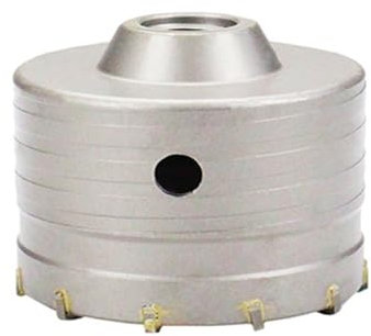 Scie Cloche À Béton, Couronne Carotteuse, Dia 30 À 160 Mm, Foret À Percussion À Tige SDS Plus, Outil De Coupe De Pierre De Ciment(125mm No Shank)