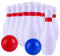 ibasenice 1Set Indoor Bowling Game for Pins Balls Parent PU Bowling Fun and Educational Outdoor Indoor Plaything for Motor Skills Coordination