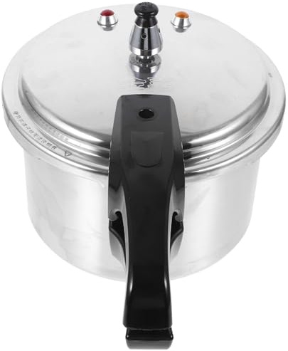 NUOBESTY Autocuiseur en Alliage d'Aluminium 4L Cocotte Haute Pression 20 CM Compatible Gaz et Induction Autocuiseur Cuisine Compact pour Cuisson Rapide et Économie d'Énergie