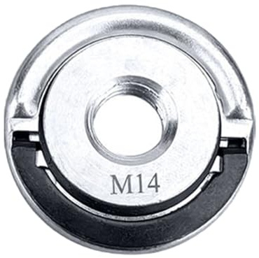 MTen M14 5/8-11 Bride de serrage rapide Écrou de pression pour meuleuse d'angle Facile à utiliser sans outil supplémentaire Écrou de verrouillage