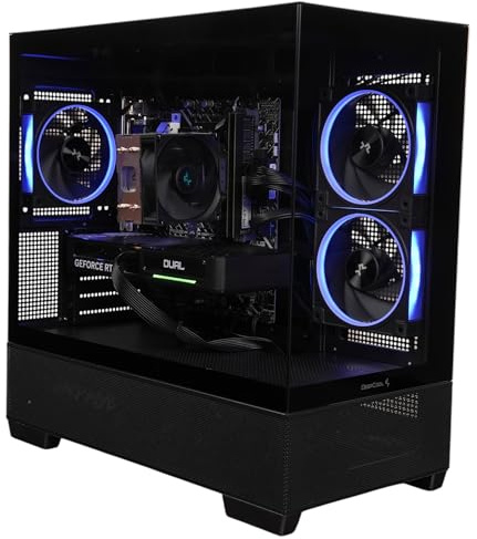 ZeroLag Gaming PC Intel i5 14th Gen, Nvidia RTX 5060, 32GB DDR4 RAM, 1TB NVMe SSD, 80+ PSU, Wi-Fi/Bluetooth, Windows 11 Pro, ARGB Case