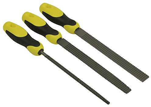 Râpe grosse piqûre Stanley - Longueur 200 mm - Vendu par 3