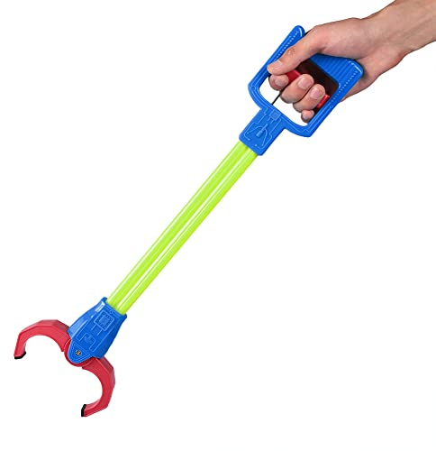 Esenlong Pinza per rifiuti, Strumenti di ritiro, Giocattoli educativi per bambini robotici, Pinze per raccogliere e afferrare Adatto per bambini dai 3 anni in su