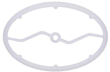 Voxura Fixierungs-Clip Befestigungs-Clip 60x40x3,4mm für Leitungen Rohre Kabel 20mm bis 60mm Weiß 200 Stück