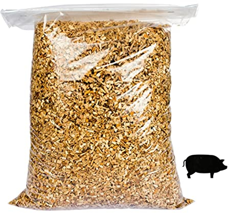 AlcoFermBrew Räucherofen und Grill Holzspäne 0.65kg – für Schweinefleisch | Späne zum Räuchern