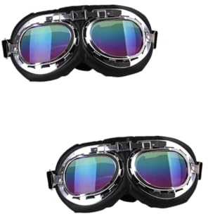 ABOOFAN 2stücke Pet Dog Sunglasses Übergroße Bunte Schutzbrille Für Hunde Und Katzen Für Partys Und Fotoshootings Leicht Und Strapazierfähig Uv-Schutz Komfortables Tragegefühl
