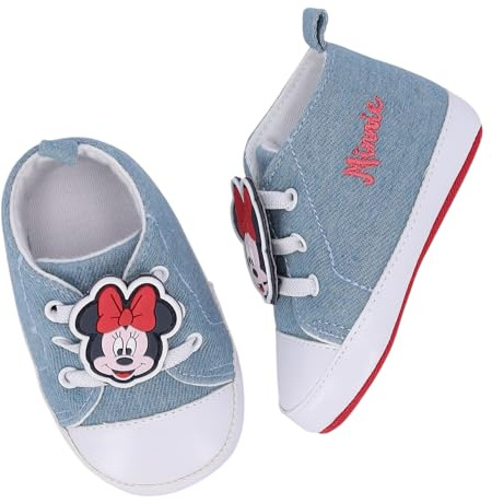 Ellepi Chaussures Premiers Pas Bébé Disney Minnie,