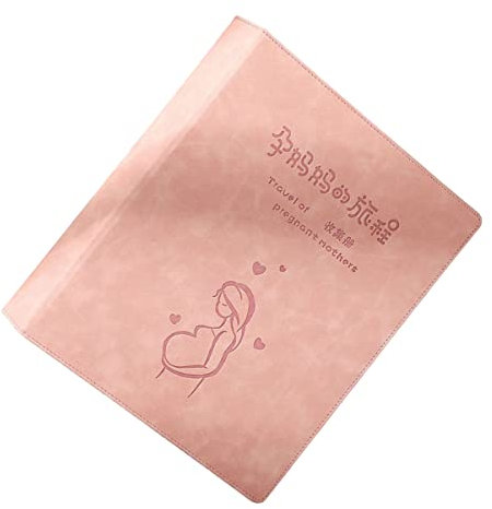 SAFIGLE Mutterschaft Notizbuch Schwangerschaftstagebuch Für Mama Wöchentliches Schwangerschaftstagebuch Schwangerschaftsbuch Schwangerschaftsplaner Buch Gedenkbuch Altmodisch Baby Pp