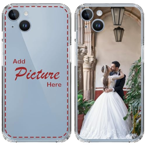 CoverHeld Handyhülle für das iPhone 14 Hülle selbst gestalten Silikonhülle Dein Bild Motiv Design Personalisierte Schutzhülle Silikon Case eigenes Foto individuell Bedrucken erstellen