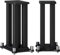 A Pair of Universal Speaker Stands, Heavy Duty Speaker Stands Holds Bookshelf Speaker Satellite Speaker Large Speaker, Vibration-Absorbing MDF Design, Holds 88lbs Speaker (80cm)