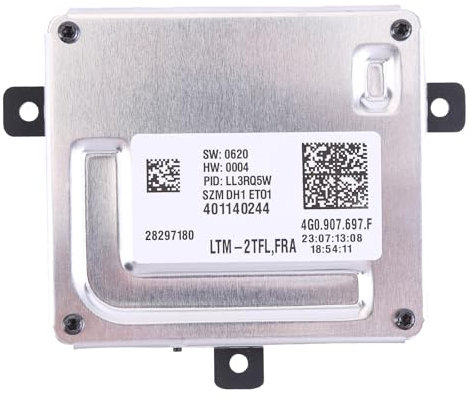 4G0907697F DRL Headlight Ballast Compatible with Audi A6 A7 R8 RS7 S6 S7 TT Daytime Running Light Module DRL Control Ballast Replaces 4H0907697 4G0907397 4G0907697 4G0907397F 4G0907397N