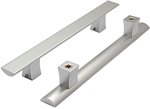 PLLJIAXUAMCLNL Poignée Et Poignées De Porte De Douche, Poignées De Porte De Douche en Acier Inoxydable, Poignées De Porte en Verre De Rechange pour Cabine De Douche, Porte-Serviettes en Chrome Poli