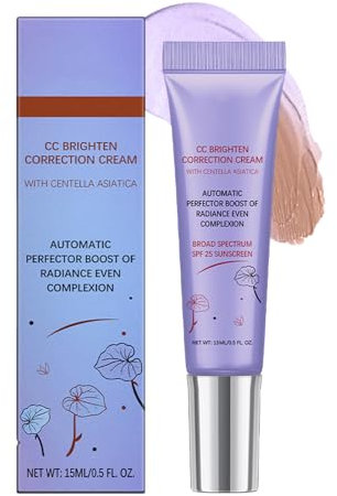 CC Red Correct – Crema contro il rossore con CentellaAsiatica – Cura della pelle coreana con effetto lenitivo per una carnagione naturale uniforme SPF 25 – Tutti i tipi di pelle, 15 ml